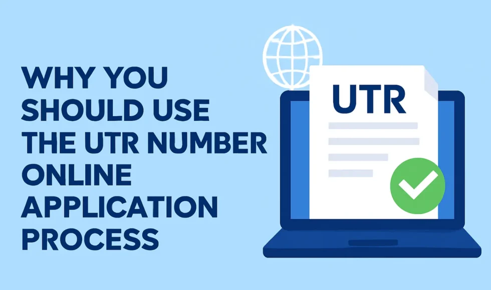 utr number online application