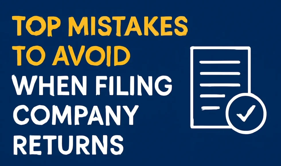 filing company returns