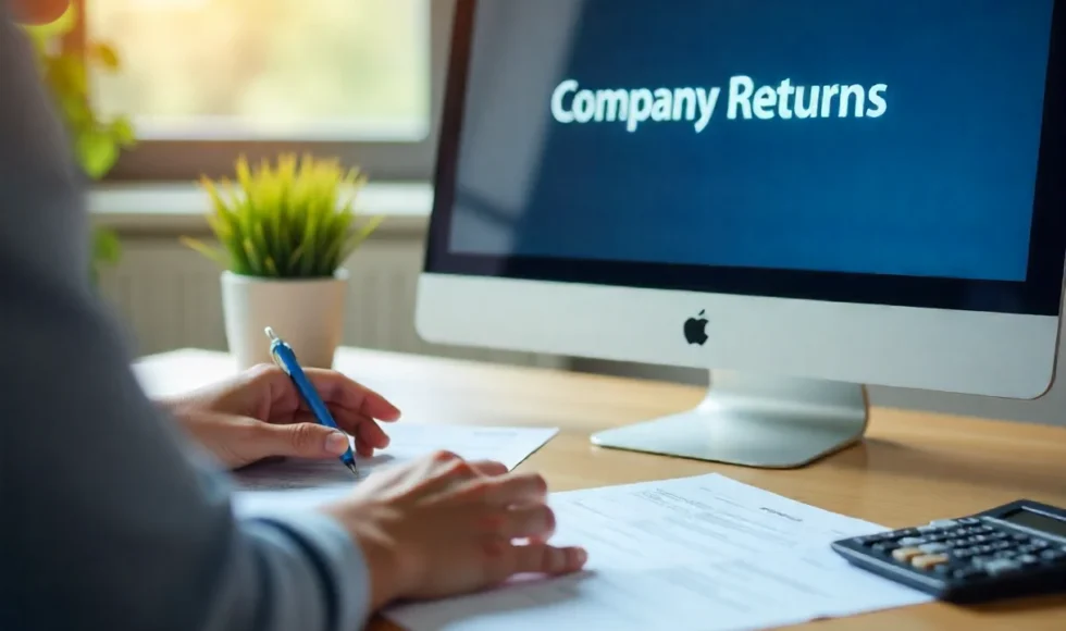filing company returns