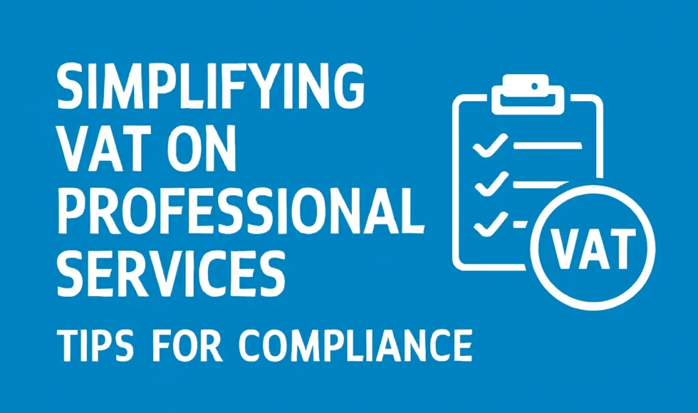 vat on professional services